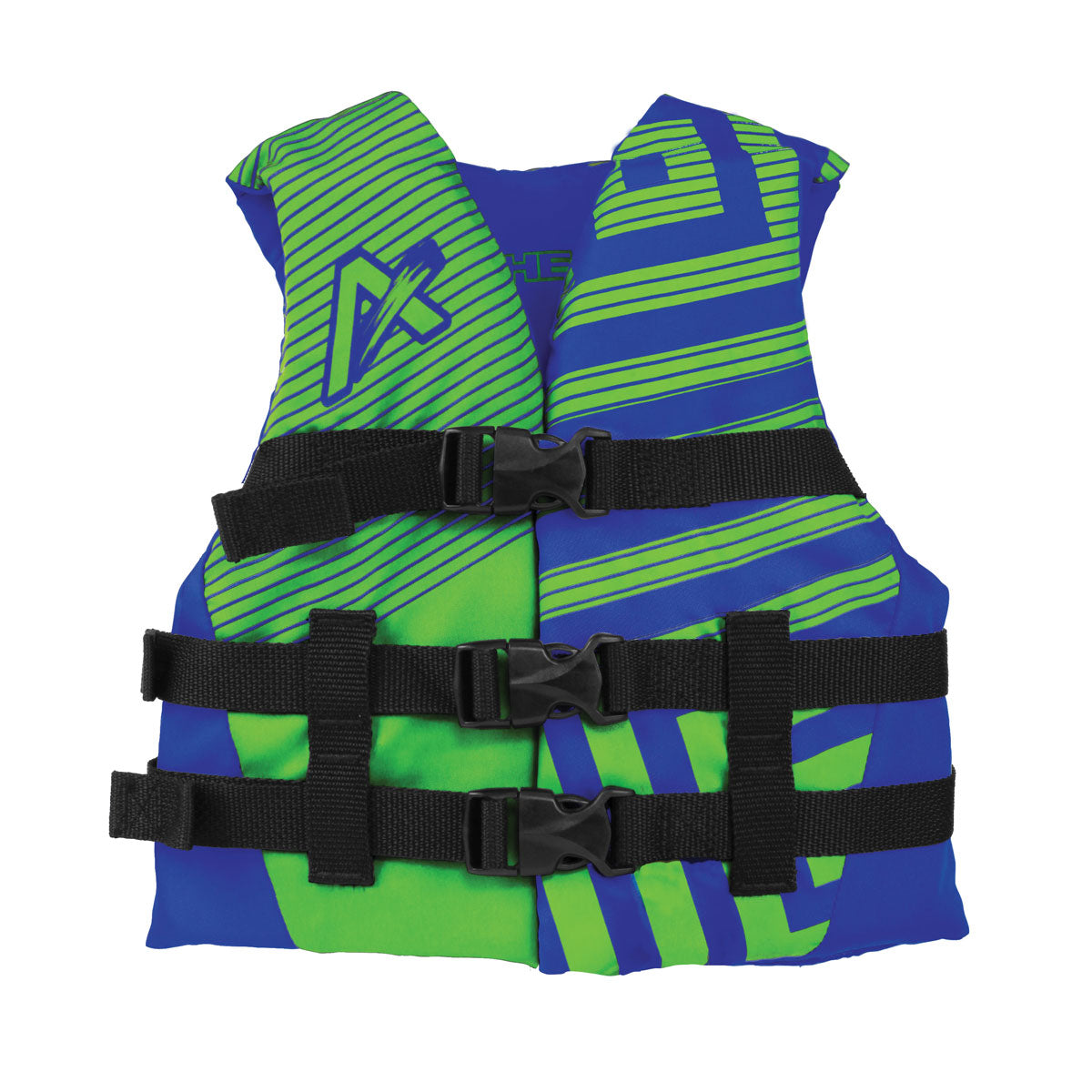 airhead-trend-gilet-de-sauvetage-enfant-vert-bleu image 1