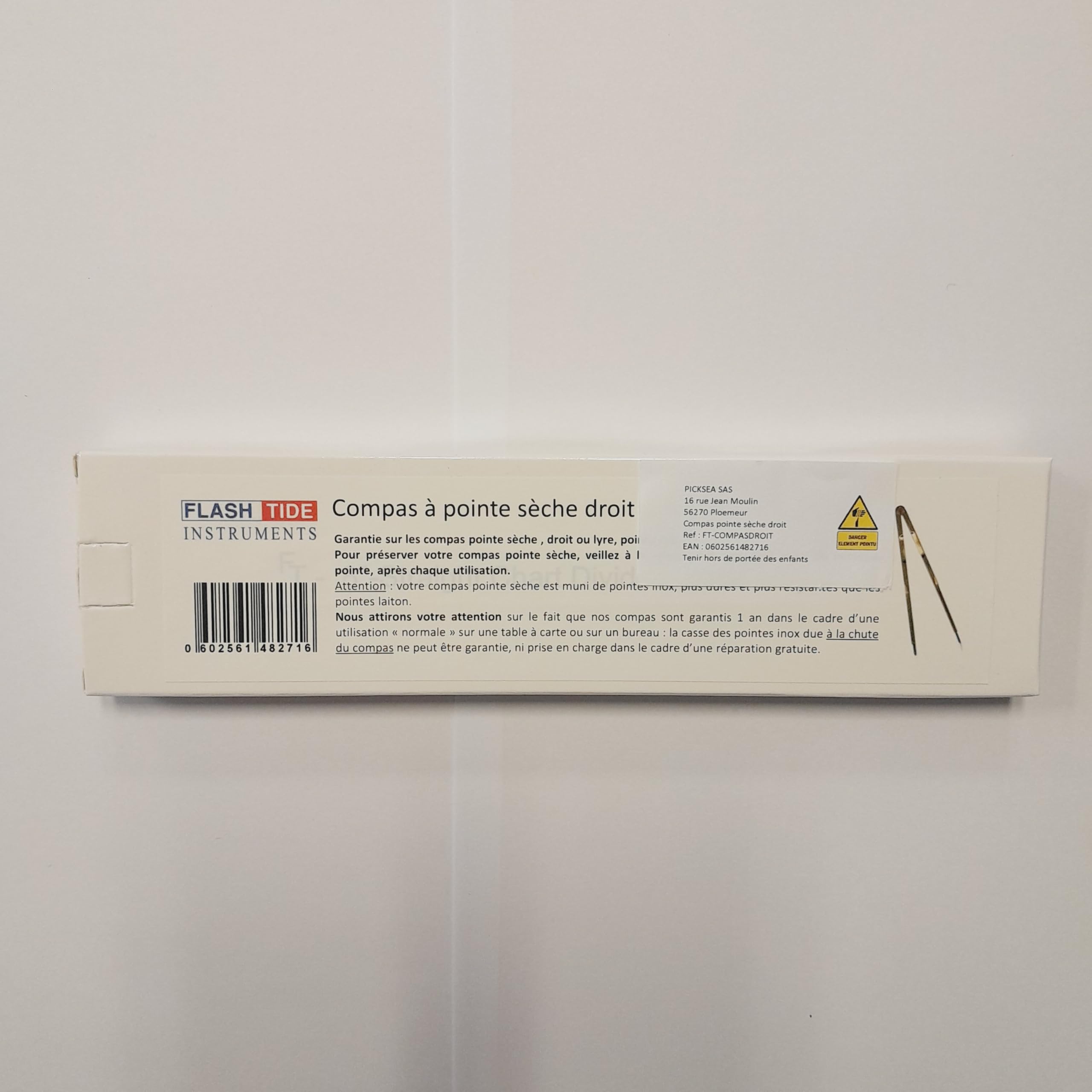 flash-tide-compas-pointe-s-che-droit-compas-laiton-20-cm-inox image 2