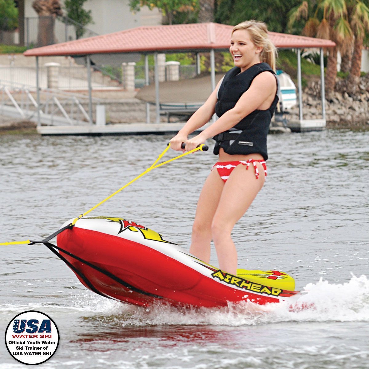 airhead-big-ez-ski-trainer-ski-nautique-gonflable-1-rider image 2