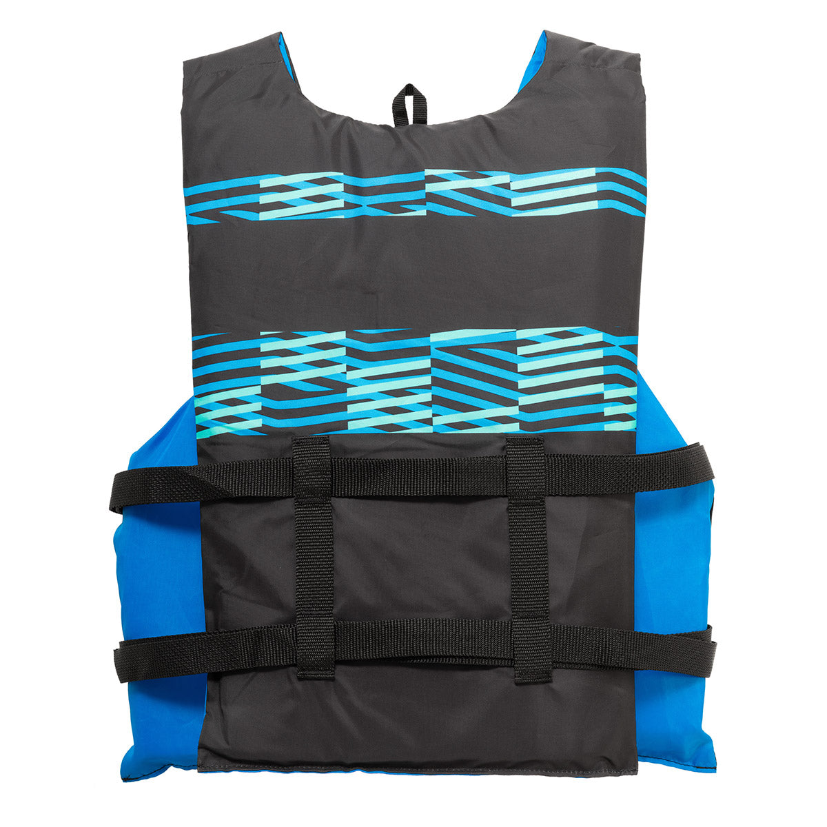 airhead-element-gilet-sauvetage-adulte-universel-noir-bleu-ouvert image 2