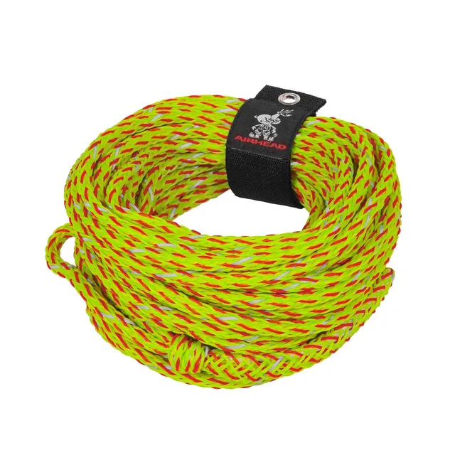 airhead-reflective-tow-rope-corde-traction-1-2-riders-jaune image 1