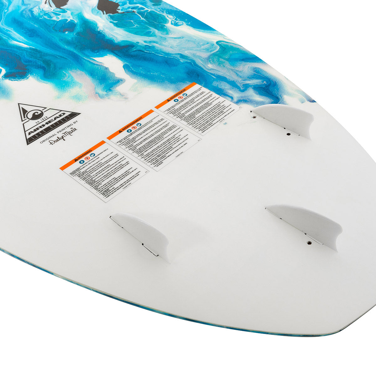 airhead-lake-effect-planche-wakesurf-skim-tri-fin-bleu image 6