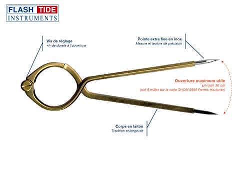 flash-tide-compas-pointe-s-che-lyre-compas-laiton-20-cm-inox image 8