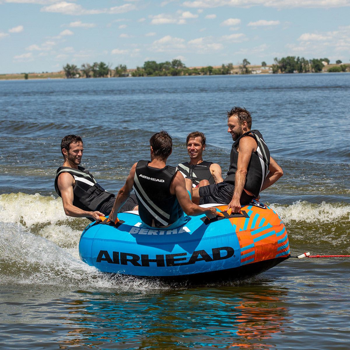 airhead-big-bertha-bou-e-tractable-4-personnes-ronde image 3