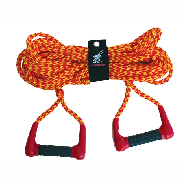 airhead-corde-de-ski-nautique-double-poign-e-75-pieds-rouge image 1