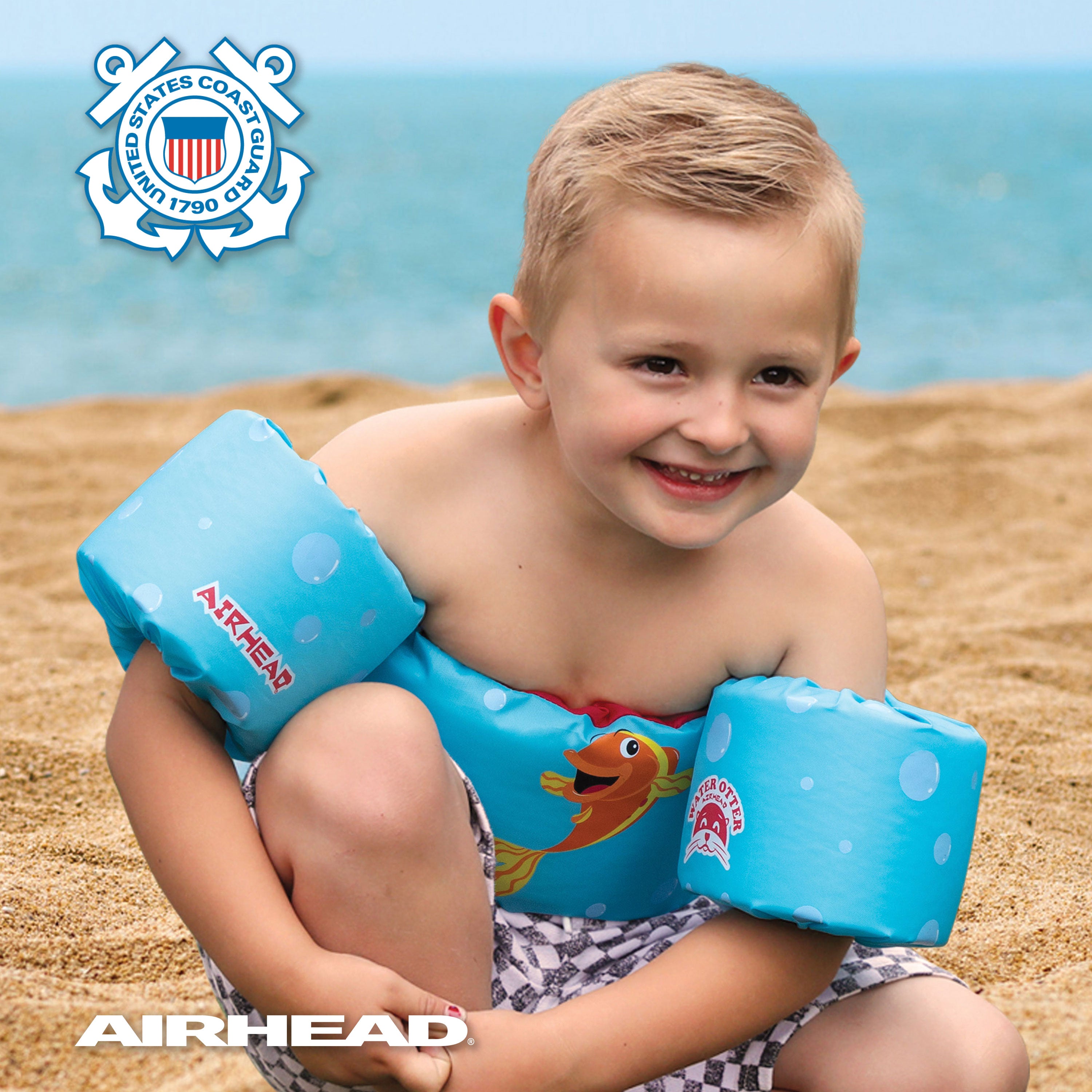 airhead-water-otter-gilet-sauvetage-enfant-fish-friends image 2