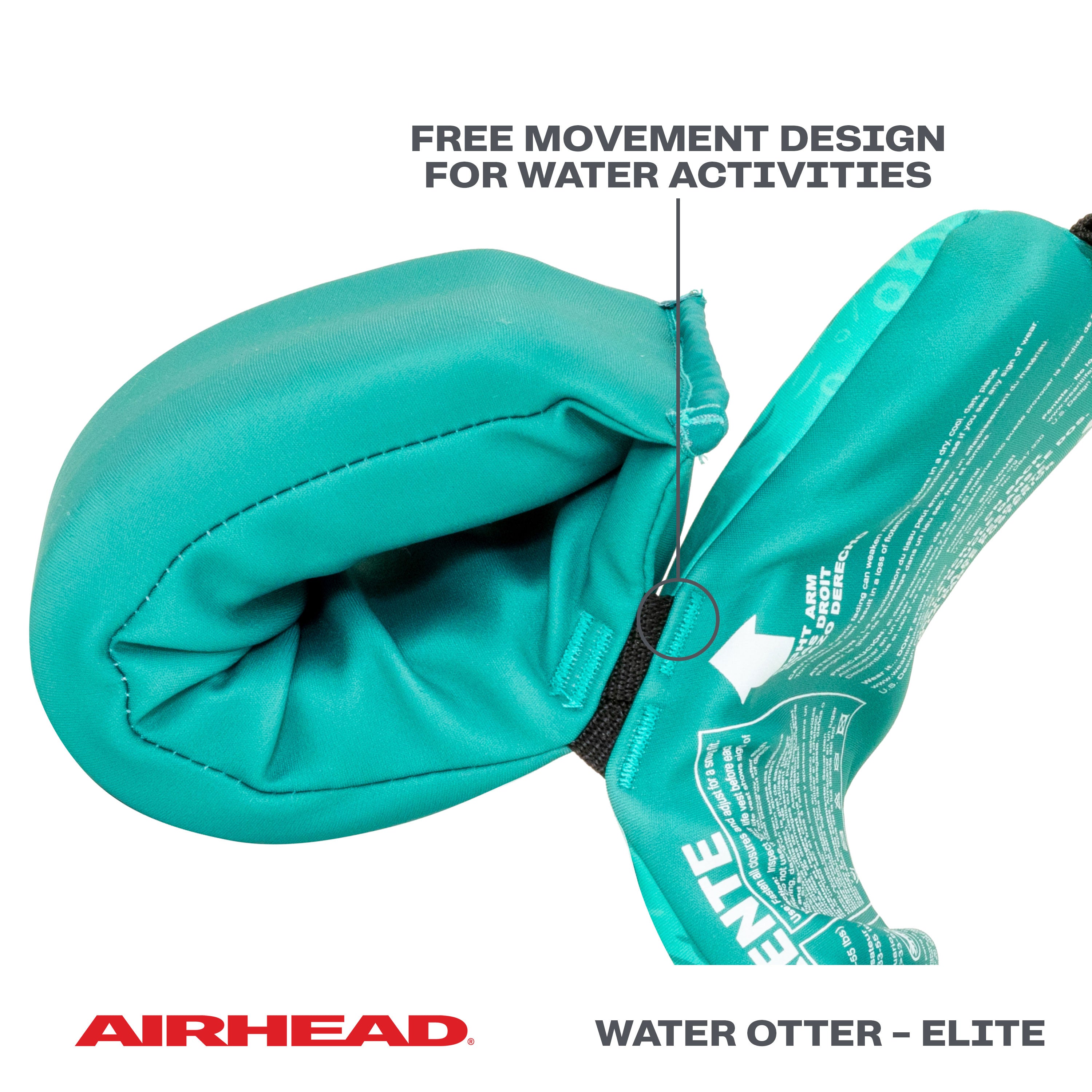 airhead-water-otter-elite-gilet-enfant-loutre image 5
