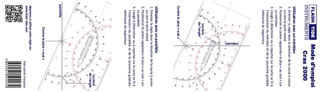 flash-tide-r-gle-cras-2000-r-gle-navigation-bateau-bicolore-380mm image 1