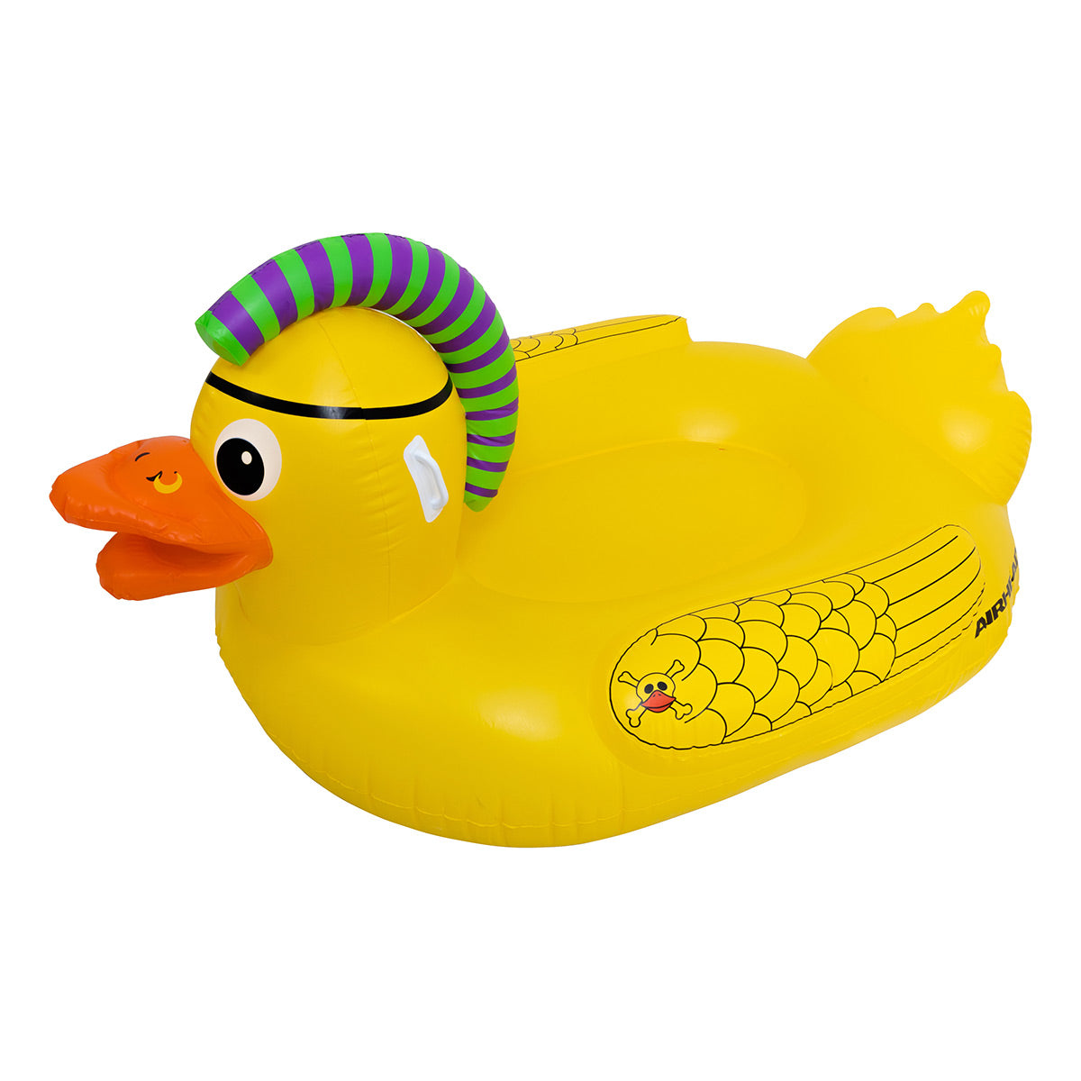 airhead-punk-duck-bou-e-piscine-canard-g-ant-porte-gobelet image 3