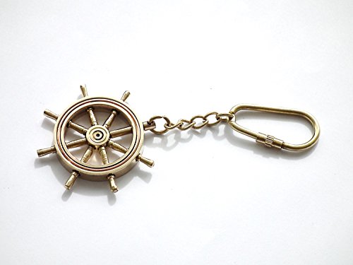 flash-tide-porte-cl-barre-roue-laiton-dor-manille-marin image 2