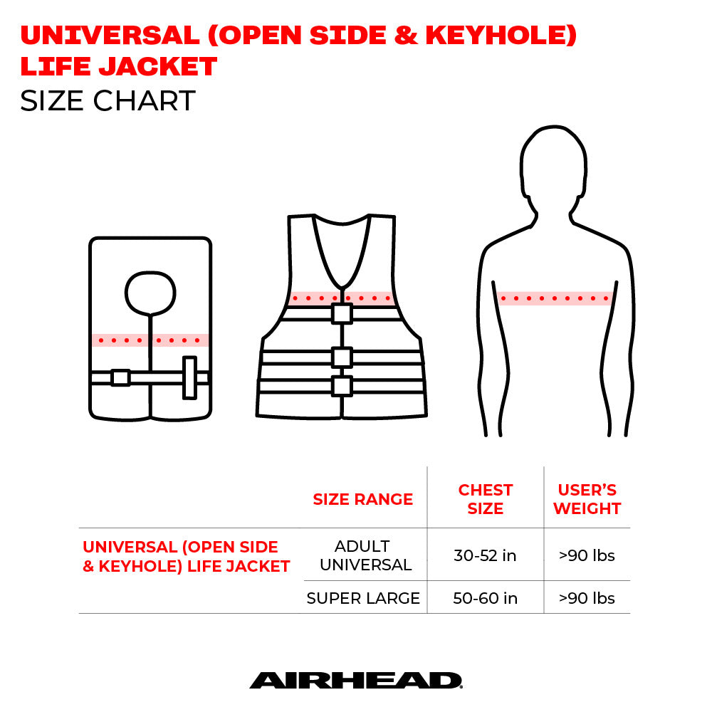 airhead-element-gilet-sauvetage-adulte-universel-noir-bleu-ouvert image 7
