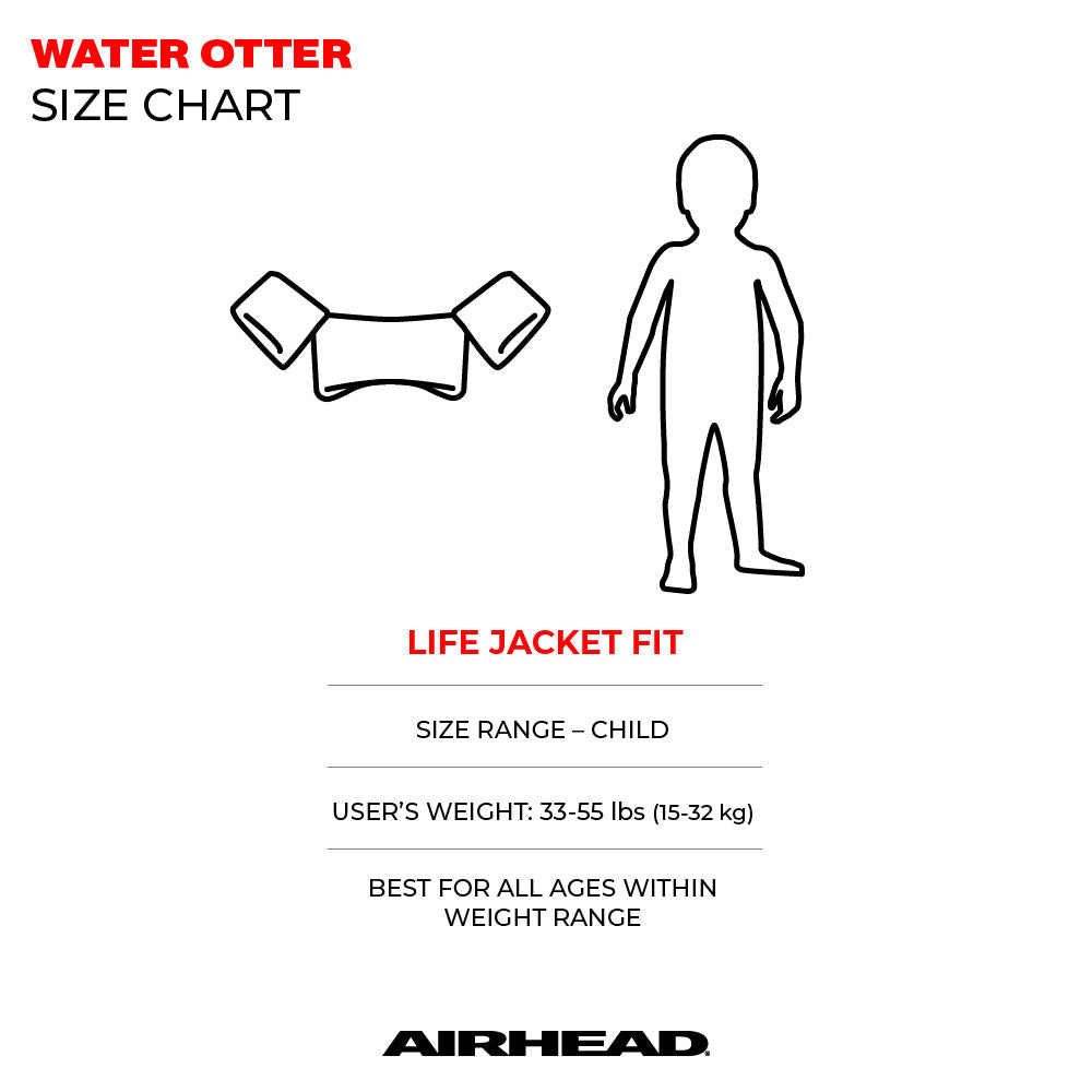 airhead-water-otter-elite-gilet-enfant-loutre image 6