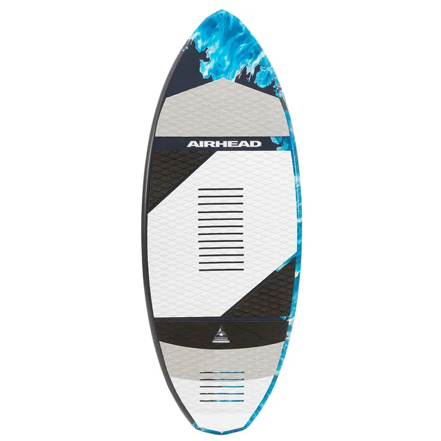 airhead-lake-effect-planche-wakesurf-skim-tri-fin-bleu image 1