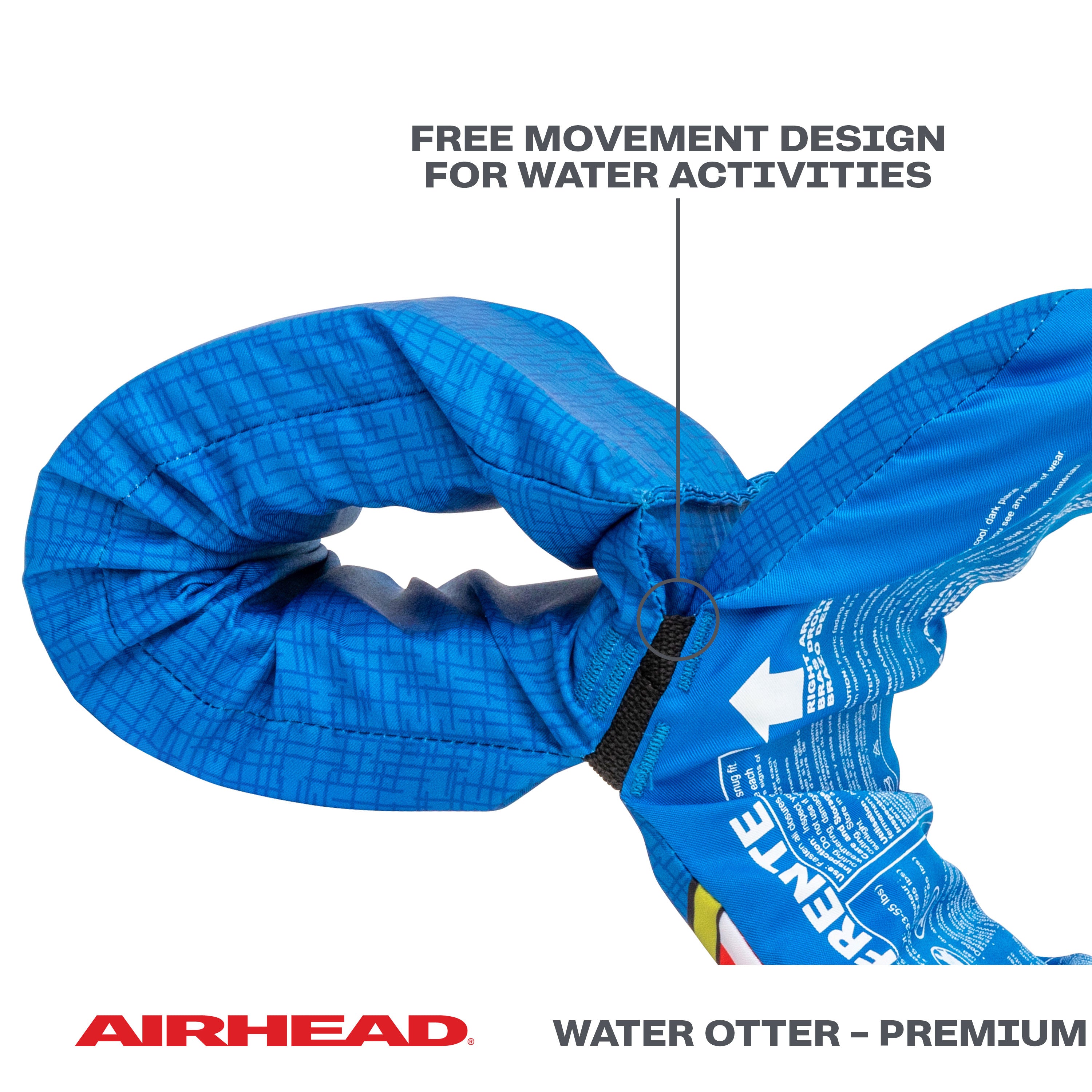 airhead-water-otter-gilet-de-sauvetage-enfant-shark-mousse-pe image 5