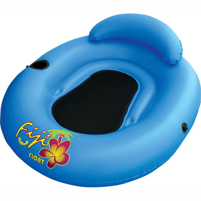 airhead-fiji-float-matelas-piscine-gonflable-1-personne-porte-gobelet image 1