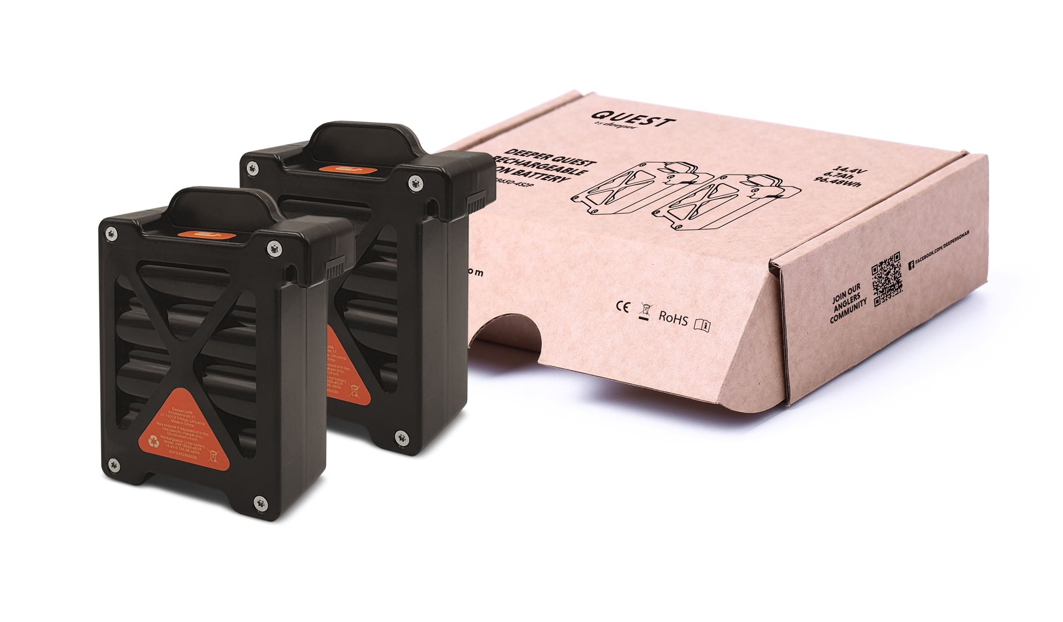 deeper-batterie-li-ion-spark-quest-lot-de-2-rechargeable image 2