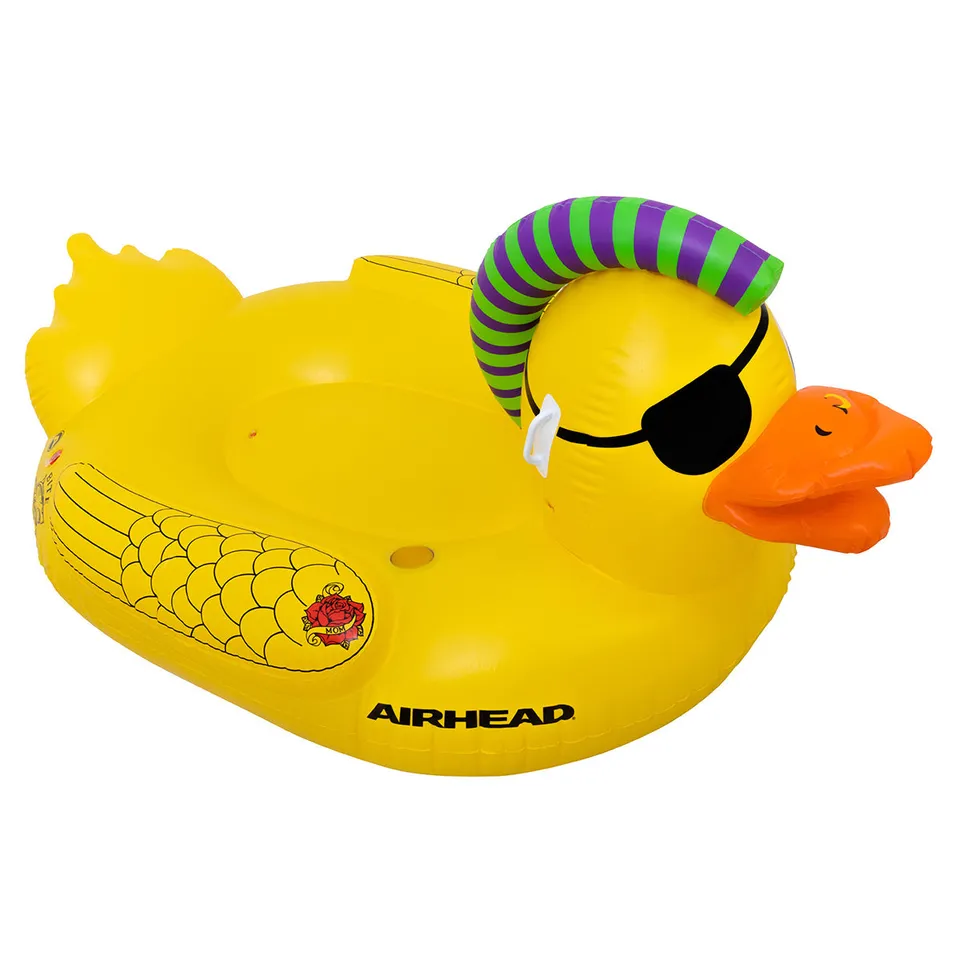 airhead-punk-duck-bou-e-piscine-canard-g-ant-porte-gobelet image 1